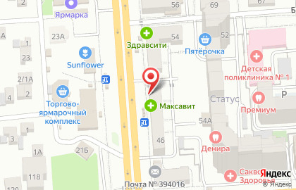 Магазин и киоск Колбасный соблазн в Коминтерновском районе на карте