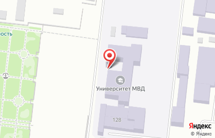 Краснодарский университет МВД России на Ярославской улице на карте