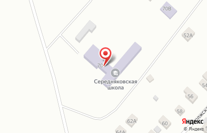 Середняковская средняя общеобразовательная школа на карте