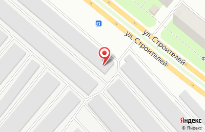 Шиномонтажная мастерская Колесо на улице Строителей на карте