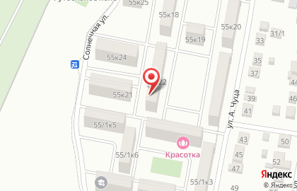 Солнечный, ООО Строитель на карте
