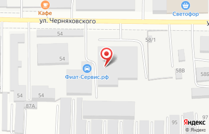 АВТОТРЕЙДИНГ на улице Черняховского на карте