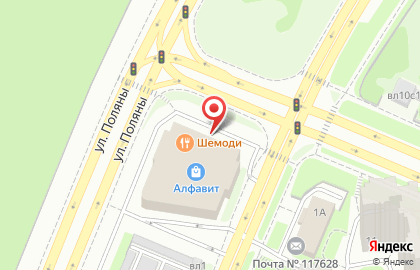 Магазин Комус в Москве на карте