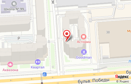 Оптовая фирма Оптик-Клуб в Коминтерновском районе на карте