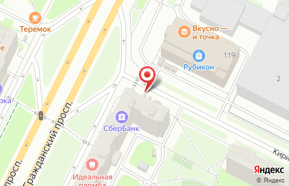 Бистро на Гражданском проспекте, 117Б на карте
