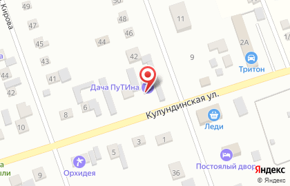 База отдыха Дача пуТИна на карте