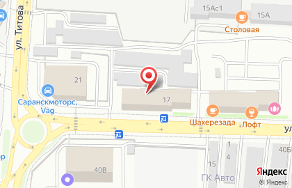ЧОО Честь на карте