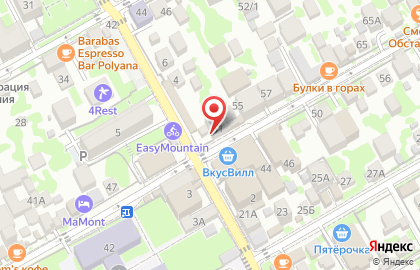 Магазин овощей и фруктов на улице Турчинского на карте