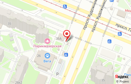 Пекарня в Санкт-Петербурге на карте