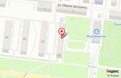 Супермаркет Магнит в Зеленодольске на карте