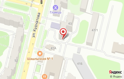 Комфортные окна на улице Курчатова на карте