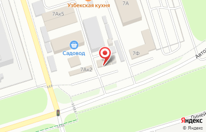 Торгово-строительная компания ТехноДом на Автозаводской улице на карте