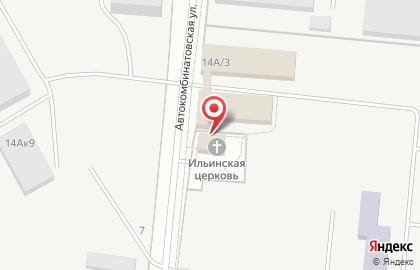 Храм Пророка Божия Илии на Московском шоссе на карте