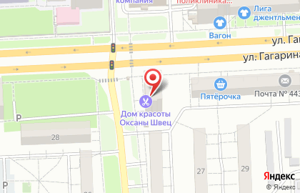 Производственная компания Самарская фабрика дверей в Железнодорожном районе на карте