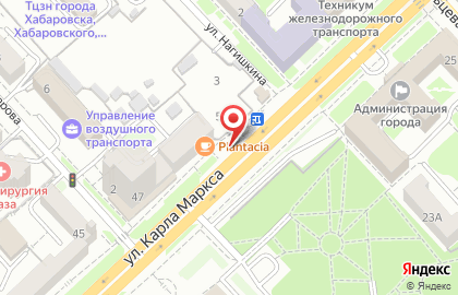 ООО Отличные Наличные-Хабаровск на улице Карла Маркса на карте