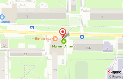 Супермаркет Магнит в Саранске на карте