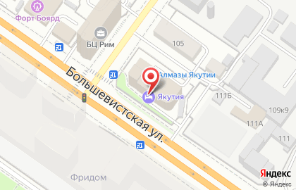 Бизнес-центр Якутия на карте