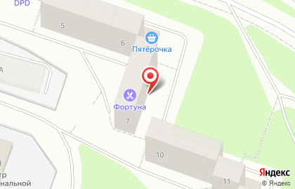 Салон-парикмахерская Фортуна на улице Капитана Орликовой на карте