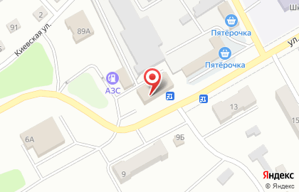 Магазин бытовой химии и косметики в Киселёвске на карте