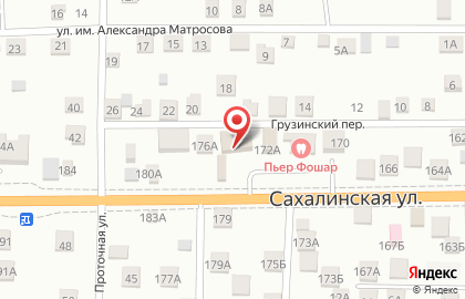 Магазин строительно-хозяйственных товаров и инструментов Метиз на Сахалинской улице на карте