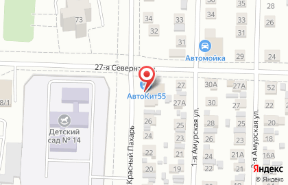 Автосервис в Омске на карте