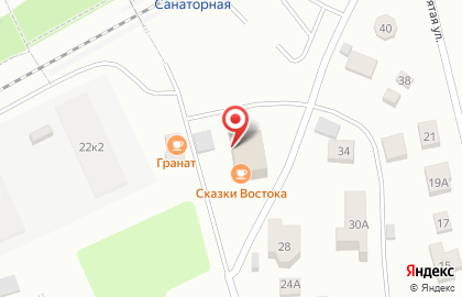 Супермаркет Гарант в Советском районе на карте
