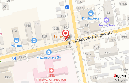 Магазин строительно-отделочных материалов Антон на улице М.Горького на карте