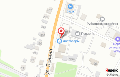 Магазин хозяйственных товаров ХозМастер на улице Ленина, 98Г на карте