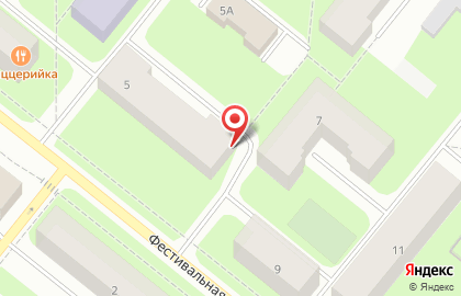 Магазин Красное & Белое в Мурманске на карте