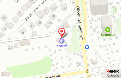 АЗС Роснефть в Ростове-на-Дону на карте