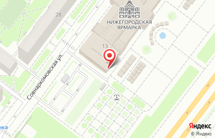 Акционерное общество Нижегородская ярмарка на карте