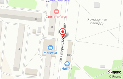 Аптека Планета Здоровья на улице Генерала Богомягкова, в квартале 60в на карте