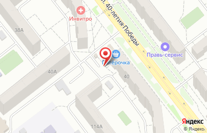 Автостоянка в Челябинске на карте