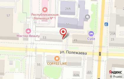 Центр по ремонту принтеров и заправке картриджей ПринтСервис на улице Полежаева на карте