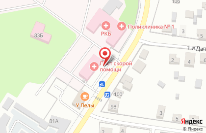Киоск печатной продукции Газетта на улице Урицкого на карте