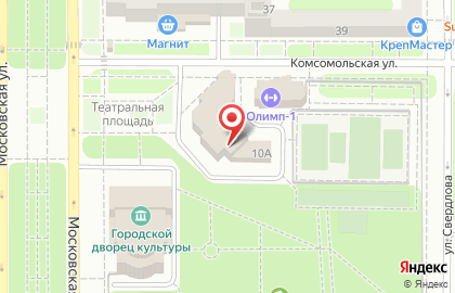 Центр независимых экспертиз на Московской улице на карте
