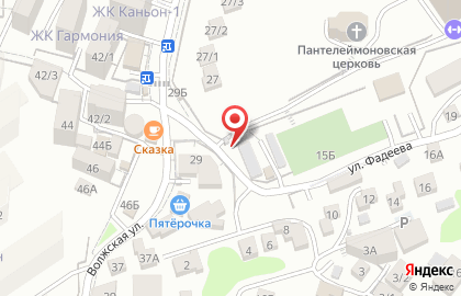 Парикмахерская Силуэт в Центральном районе на карте