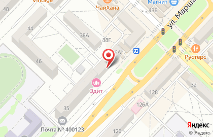 Магазин тканей и постельного белья в Краснооктябрьском районе на карте