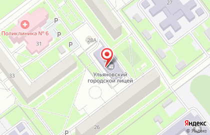 Институт дистанционного и дополнительного образования УлГТУ на карте