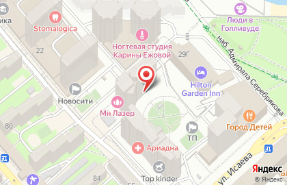 Новостройки Новороссийска на карте