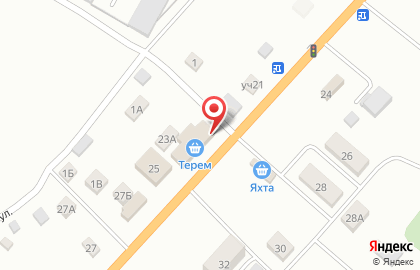 Банкомат Россельхозбанк на Центральной улице на карте