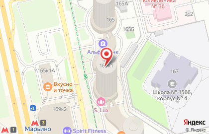 Сервисный центр Есть контакт на Люблинской улице на карте