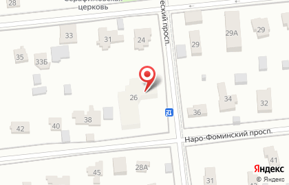 Общежитие HostelCity на Коммунистическом проспекте, 26 в Голицыно на карте