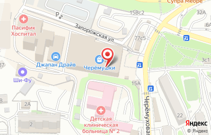 Магазин парфюмерии и косметики Л`Этуаль в Первомайском районе на карте