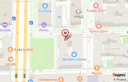 ООО МОДУЛЬ на 6-ой Красноармейской улице на карте