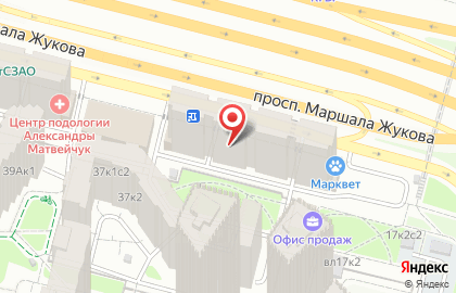 Продовольственный магазин Деловой подход на карте