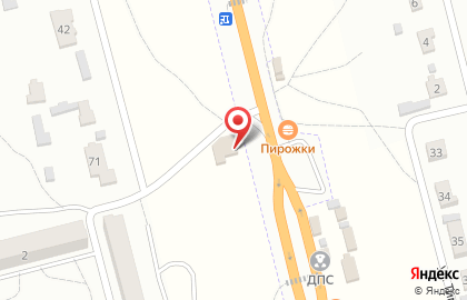 Супермаркет Магнит у дома в 1-ом микрорайоне на карте