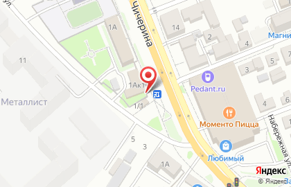 Магазин разливного пива Главпиво в Центральном районе на карте