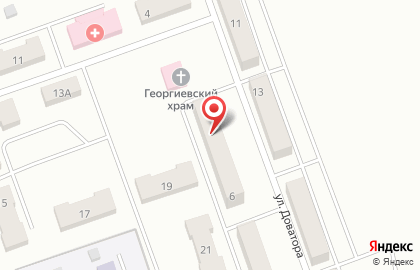 Территориальное управление микрорайона Бабанаково Администрации Беловского городского округа на улице Доватора на карте