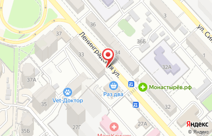 Project на улице Ленинградской на карте